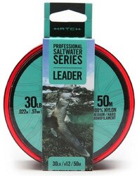 Hatch Outdoors Saltwater Monofilament Leader Medium/Hard in Clear